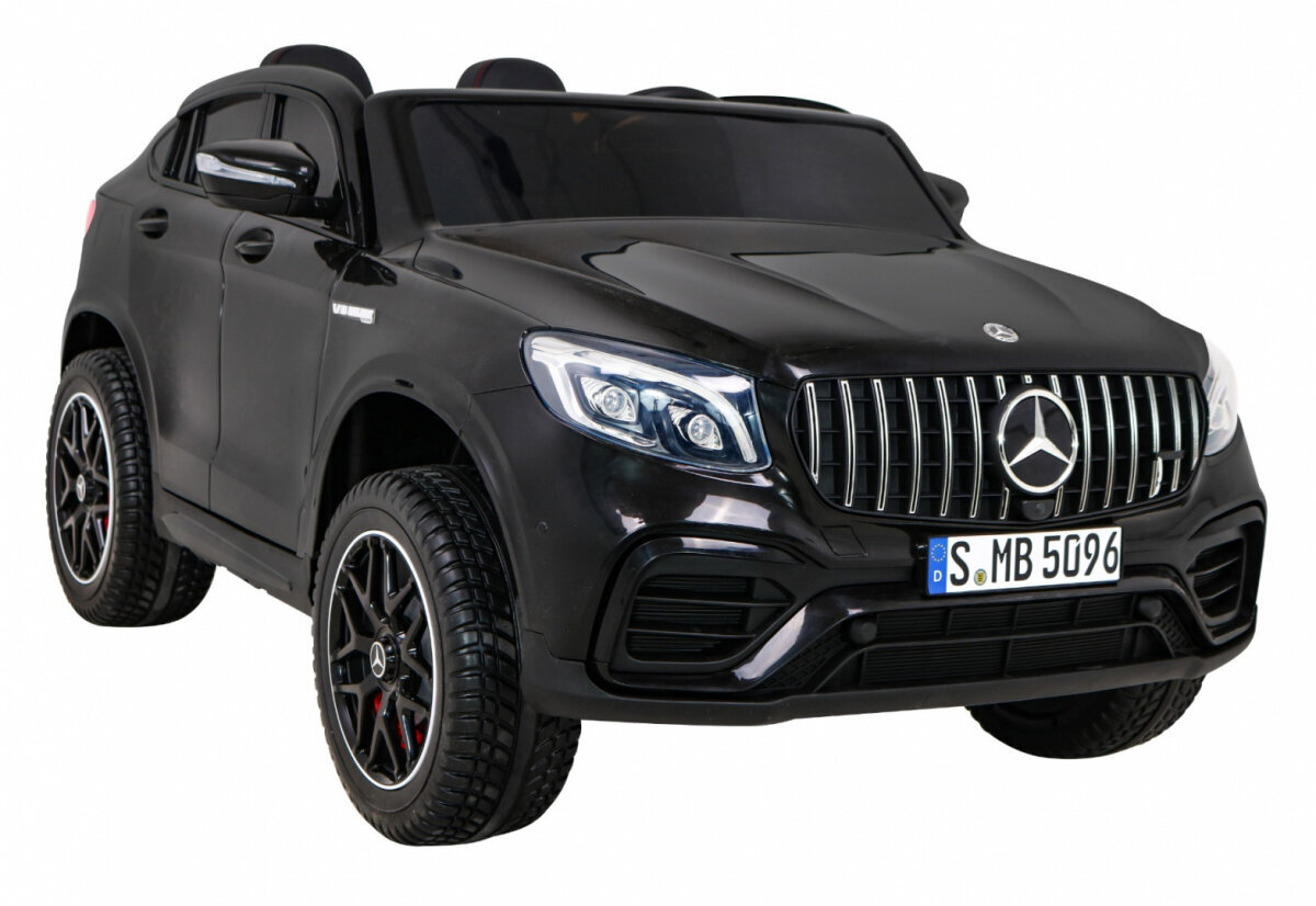 Mercedes GLC 63S sähköinen kaksipaikkainen, musta hinta ja tiedot | Lasten sähköautot | hobbyhall.fi