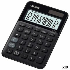 Laskin Casio MS-20UC, musta, 10 kpl hinta ja tiedot | Toimistotarvikkeet | hobbyhall.fi
