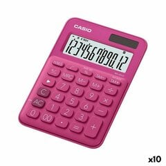 Laskimet Casio MS-20UC, 10 kpl, pinkki hinta ja tiedot | Casio Koulutarvikkeet | hobbyhall.fi