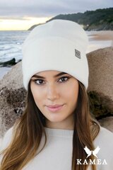Kamea naisten hattu Sally*16, valkoinen 5903246784053 hinta ja tiedot | Naisten päähineet | hobbyhall.fi