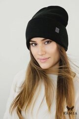 Kamea naisten hattu Sally*17, musta 5903246784114 hinta ja tiedot | Naisten päähineet | hobbyhall.fi