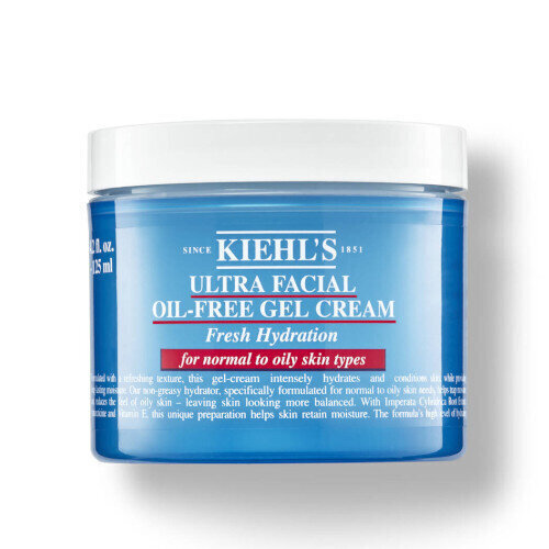 Kevyt kosteuttava voide normaalille ja rasvaiselle iholle, Kiehl´s Ultra Facial Oil Free Gel-Cream, 125 ml hinta ja tiedot | Kasvovoiteet | hobbyhall.fi