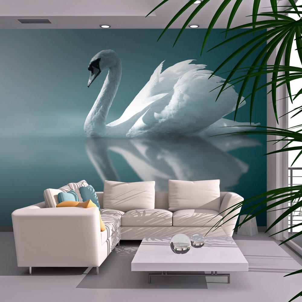 Valokuvatapetti - White Swan 400x309 cm hinta ja tiedot | Valokuvatapetit | hobbyhall.fi