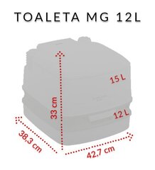 Matkakäymälä - Campa Potti mg, 12l hinta ja tiedot | Kuivakäymälät | hobbyhall.fi
