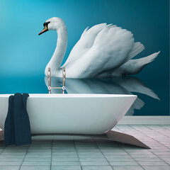 Valokuvatapetti - swan - reflection 200x154 cm hinta ja tiedot | Valokuvatapetit | hobbyhall.fi