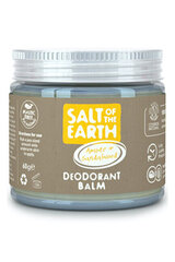 Salt Of The Earth Luonnollinen mineraalideodorantti Amber & Sandalwood (Deodorant Balm) 60 g hinta ja tiedot | Deodorantit | hobbyhall.fi