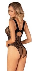 Seksikäs bodysuit Obsessive, S-L, musta hinta ja tiedot | Seksikkäät asut naisille | hobbyhall.fi