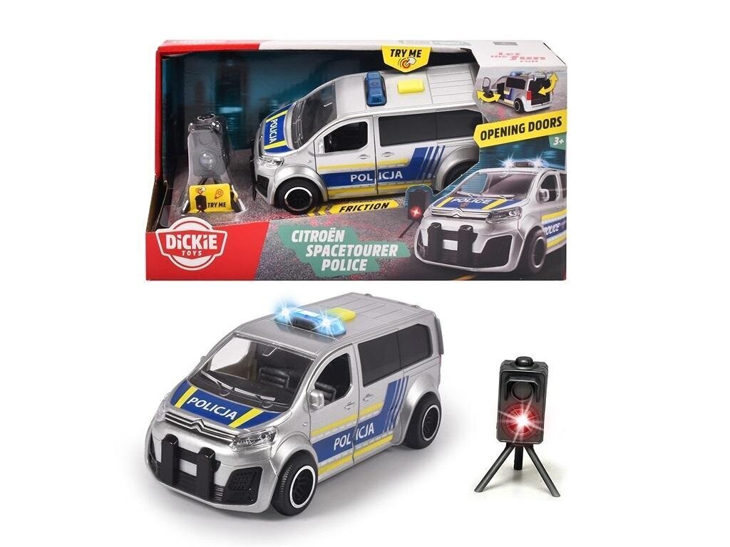 Simba Dickie SOS Citroen poliisiauto hinta ja tiedot | Poikien lelut | hobbyhall.fi