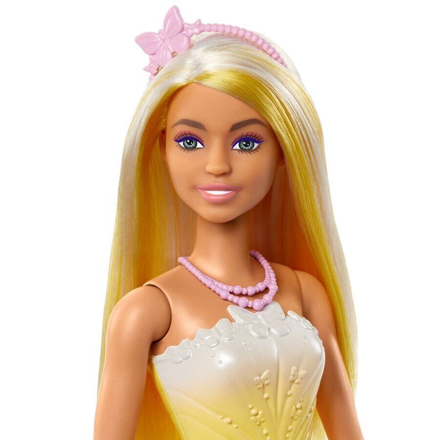 Mattel Barbie-nukke mekossa HRR07 hinta ja tiedot | Tyttöjen lelut | hobbyhall.fi