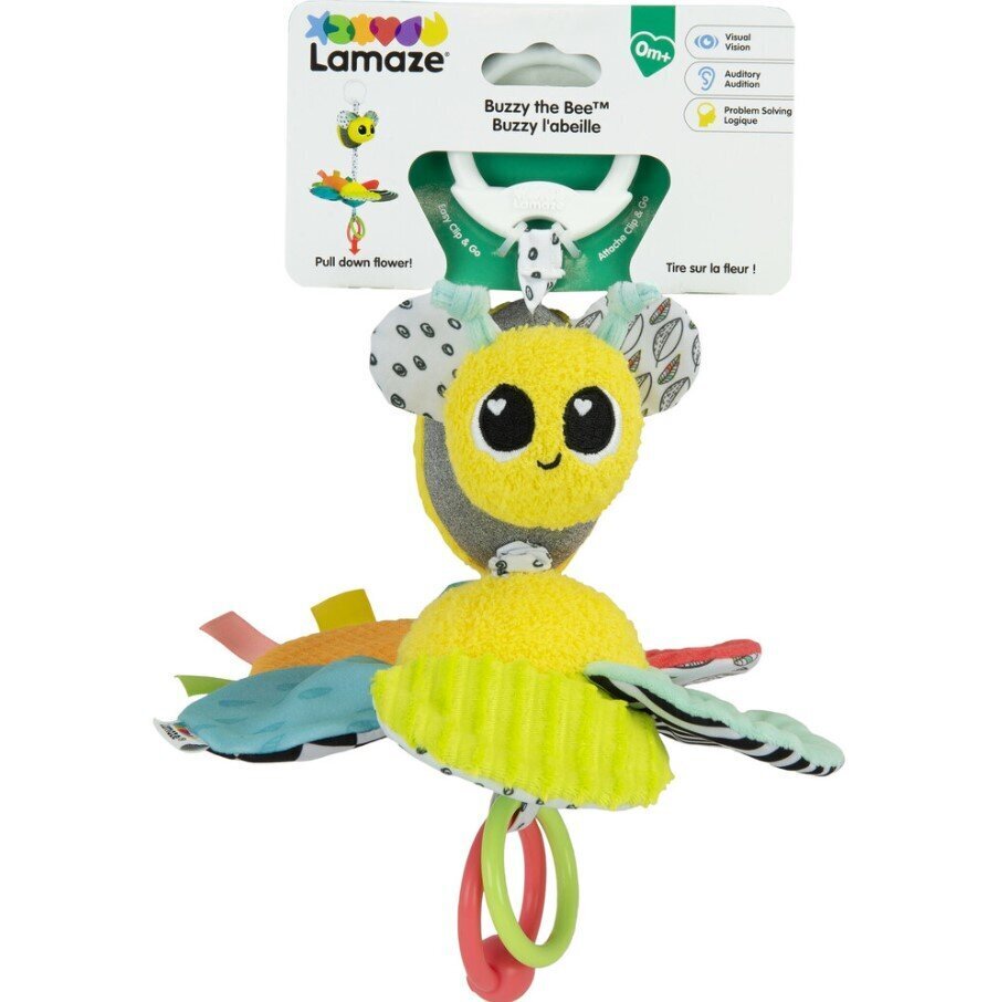 Tomy Lamaze mehiläisriipus Pola L27495 hinta ja tiedot | Vauvan lelut | hobbyhall.fi