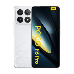 Xiaomi Poco F6 Pro 5G 16GB/1TB White hinta ja tiedot | Poco Puhelimet, älylaitteet ja kamerat | hobbyhall.fi