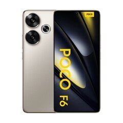 Xiaomi Poco F6 5G 12/512GB Titanium hinta ja tiedot | Matkapuhelimet | hobbyhall.fi