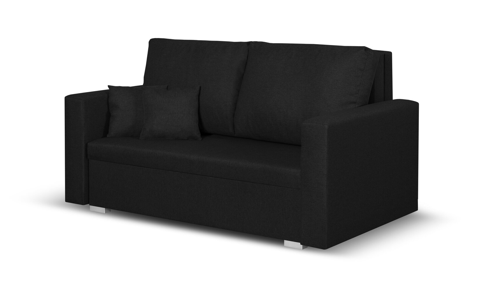 Sofa-lova Mondo2, juoda hinta ja tiedot | Sohvat ja vuodesohvat | hobbyhall.fi