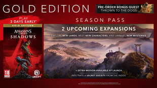 Assassin´s Creed Shadows Gold Edition PS5 hinta ja tiedot | Tietokone- ja konsolipelit | hobbyhall.fi