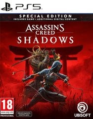 Assassin´s Creed Shadows Special Edition PS5 hinta ja tiedot | Tietokone- ja konsolipelit | hobbyhall.fi