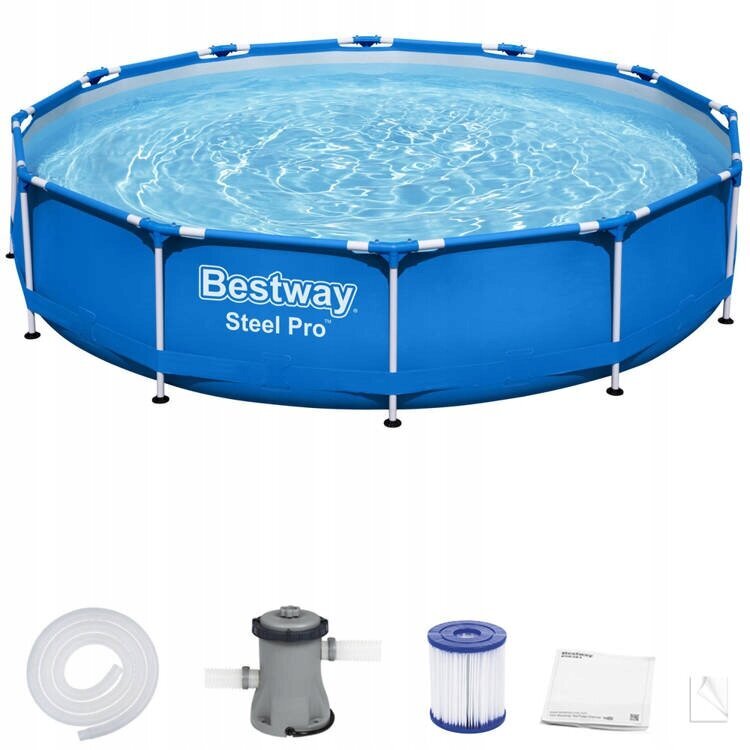 Bestway 366x76 8in1 runko allas hinta ja tiedot | Uima-altaat | hobbyhall.fi