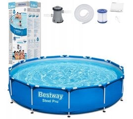 Bestway 366x76 8in1 runko allas hinta ja tiedot | Uima-altaat | hobbyhall.fi