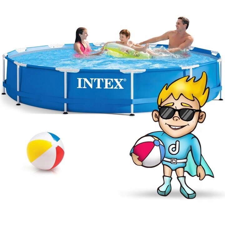 Intex runkoallas 366x76 28210 hinta ja tiedot | Uima-altaat | hobbyhall.fi