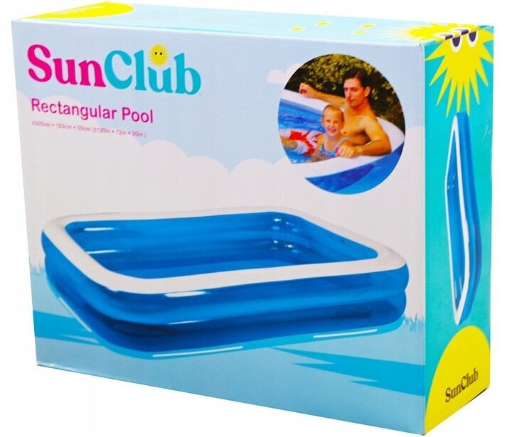 Ilmatäytteinen allas Sun club 305x183cm XXL hinta ja tiedot | Uima-altaat | hobbyhall.fi