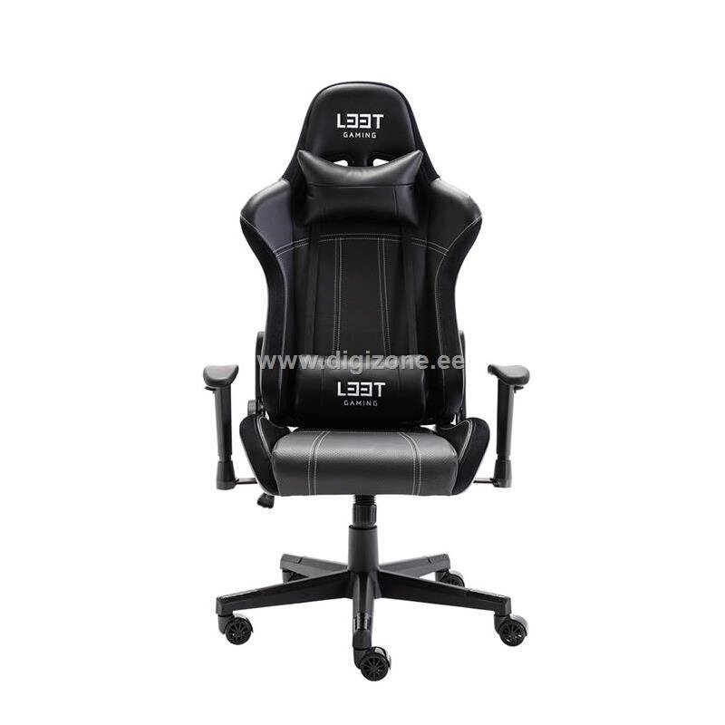 Pelituoli L33T Gaming Evolve, musta hinta ja tiedot | Toimistotuolit | hobbyhall.fi