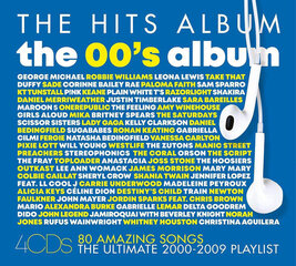 CD The Hits Album The 00's Album, 4 CD hinta ja tiedot | Vinyylilevyt, CD-levyt, DVD-levyt | hobbyhall.fi