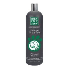 Shampoo koirille Men for San Black Fur, 1 l hinta ja tiedot | Shampoot ja hoitoaineet lemmikeille | hobbyhall.fi