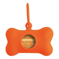 United Pets Bon Ton Neon lemmikkieläinpussin annostelija, oranssi, 8 x 4,2 x 5 cm hinta ja tiedot | United Pets Koirat | hobbyhall.fi