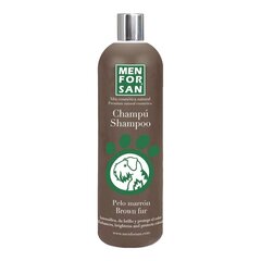 Shampoo koirille Men for San Brown Fur, 1 l hinta ja tiedot | Shampoot ja hoitoaineet lemmikeille | hobbyhall.fi