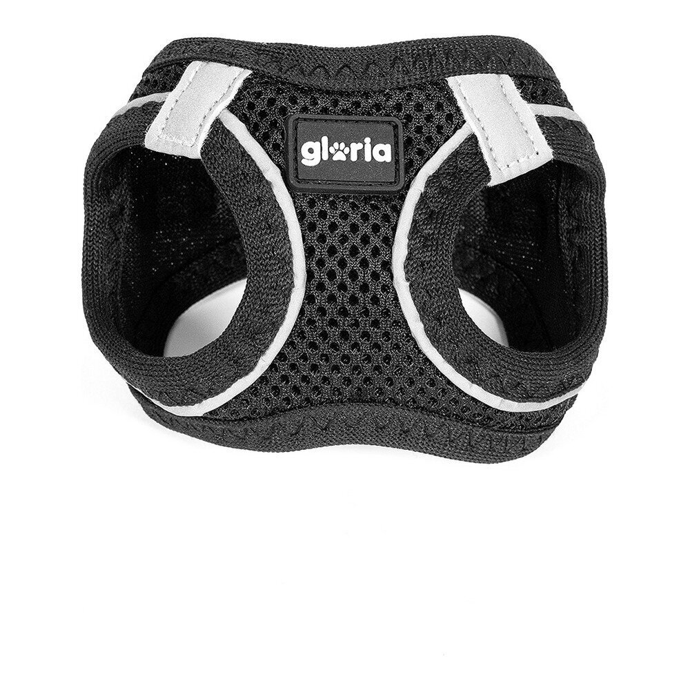 Gloria Air Mesh Trek Star -valjaat koirille, musta, xxxs hinta ja tiedot | Koiran valjaat ja kaulapannat | hobbyhall.fi