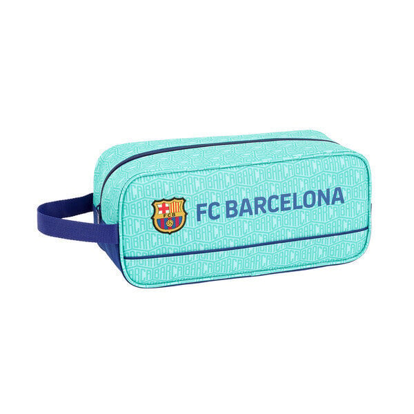 Matkalaukku tossuille F.C. Barcelona, ​​turkoosi hinta ja tiedot | Matkalaukut ja matkakassit | hobbyhall.fi