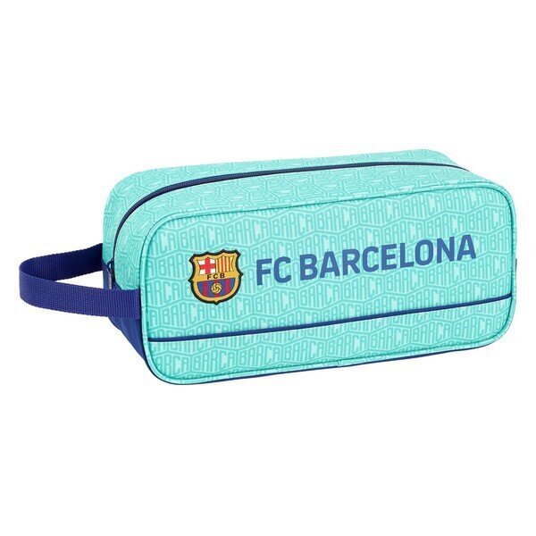 Matkalaukku tossuille F.C. Barcelona, ​​turkoosi hinta ja tiedot | Matkalaukut ja matkakassit | hobbyhall.fi