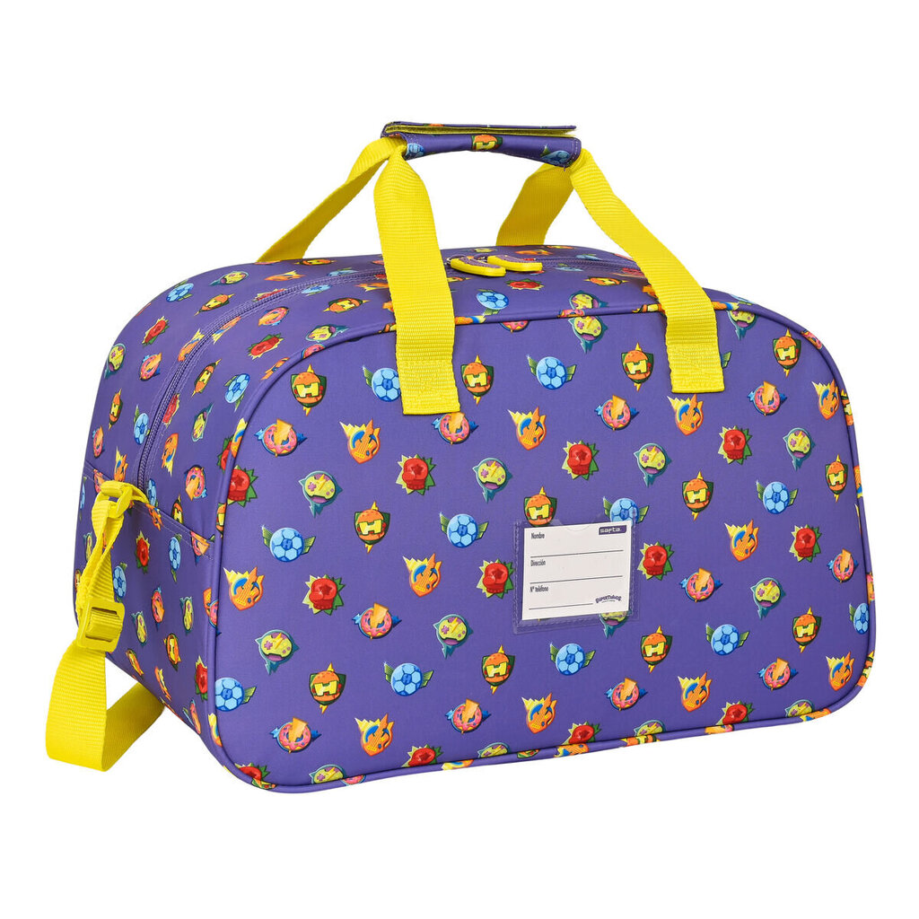 Urheilulaukku SuperThings Guardians of Kazoom Purple Yellow (40 x 24 x 23 cm) hinta ja tiedot | Urheilukassit ja reput | hobbyhall.fi