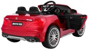 Tuplasähköauto lapsille Mercedes AMG SL65, punainen hinta ja tiedot | Lasten sähköautot | hobbyhall.fi