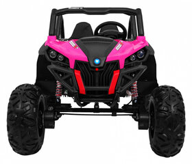 Kahden hengen lasten sähköauto Buggy SuperStar 4x4, pinkki hinta ja tiedot | Lasten sähköautot | hobbyhall.fi