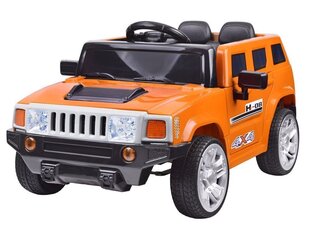 Kaksipaikkainen lasten sähköauto Hummer Velocity, oranssi hinta ja tiedot | Lasten sähköautot | hobbyhall.fi