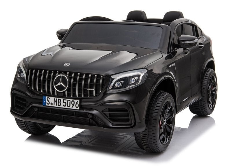 Kaksipaikkainen lasten sähköauto Mercedes GLC 63S QLS 4x4, musta hinta ja tiedot | Lasten sähköautot | hobbyhall.fi