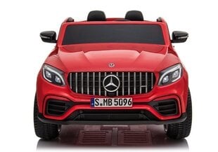 Kaksipaikkainen lasten sähköauto Mercedes GLC 63S QLS 4x4. punainen hinta ja tiedot | Lasten sähköautot | hobbyhall.fi