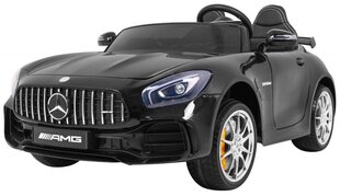 Kaksipaikkainen lasten sähköauto Mercedes-Benz GT R, musta hinta ja tiedot | Lasten sähköautot | hobbyhall.fi