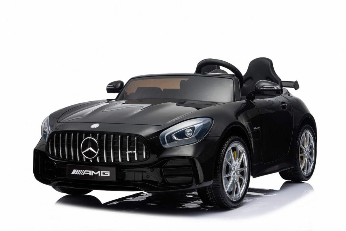 Kaksipaikkainen lasten sähköauto Mercedes-Benz GT R, musta hinta ja tiedot | Lasten sähköautot | hobbyhall.fi