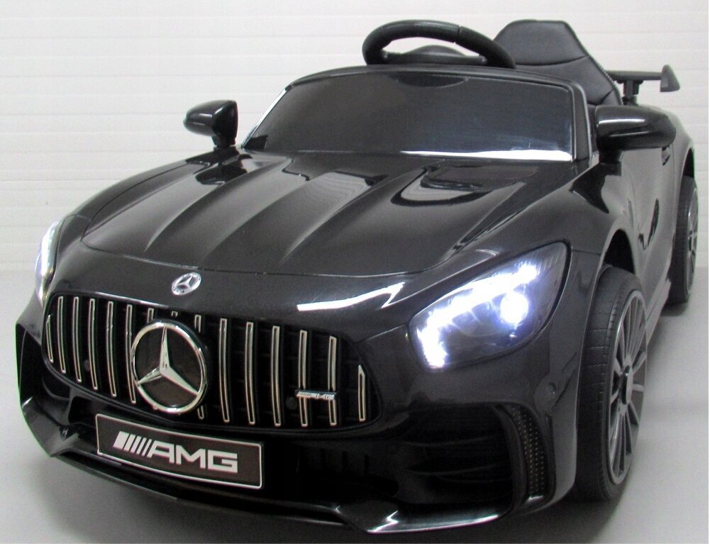 Sähköauto Mercedes GTR-S Auto Cabrio, musta hinta ja tiedot | Lasten sähköautot | hobbyhall.fi