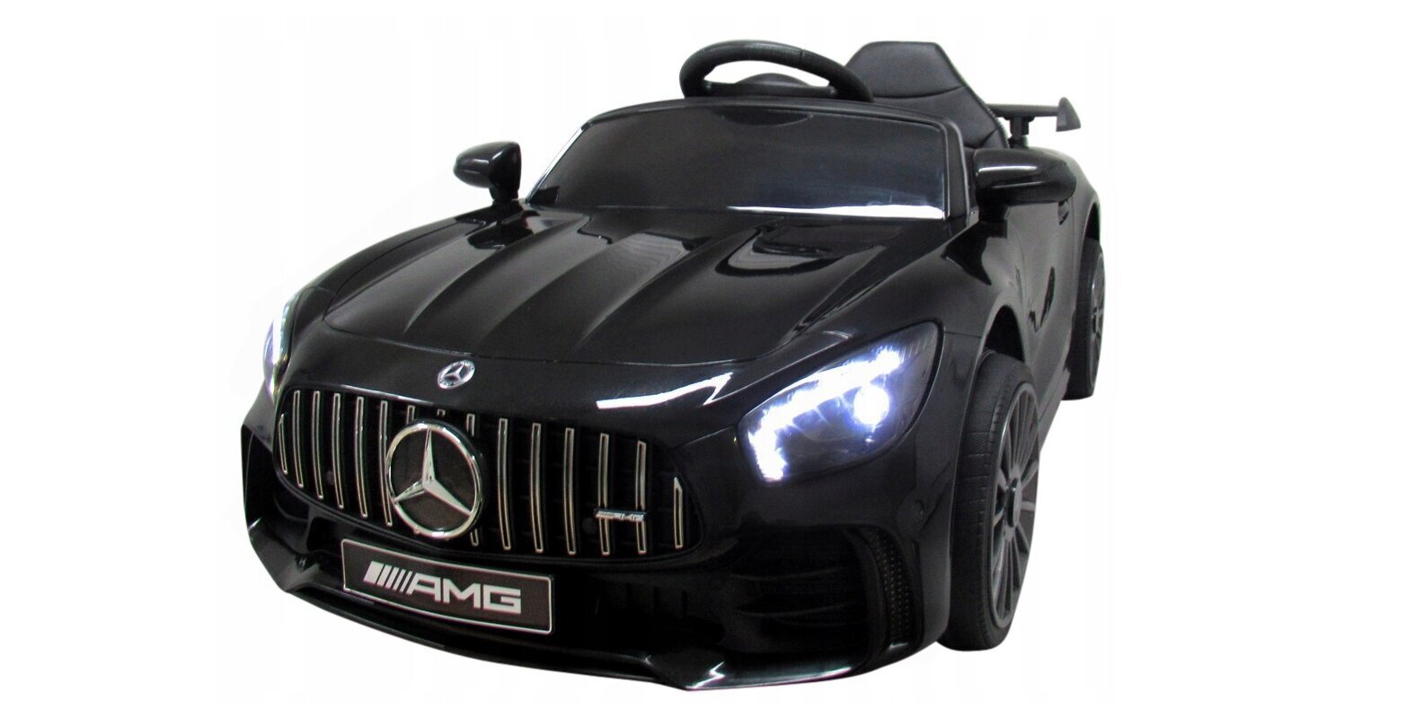 Sähköauto Mercedes GTR-S Auto Cabrio, musta hinta ja tiedot | Lasten sähköautot | hobbyhall.fi