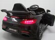 Sähköauto Mercedes GTR-S Auto Cabrio, musta hinta ja tiedot | Lasten sähköautot | hobbyhall.fi