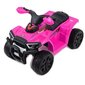 Super Toys Quad Great N116 akkukäyttöinen lasten mönkijä, vaaleanpunainen hinta ja tiedot | Lasten sähköautot | hobbyhall.fi