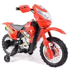 Lasten akkumoottoripyörä Super Toys ZP-3999A, punainen hinta ja tiedot | Lasten sähköautot | hobbyhall.fi