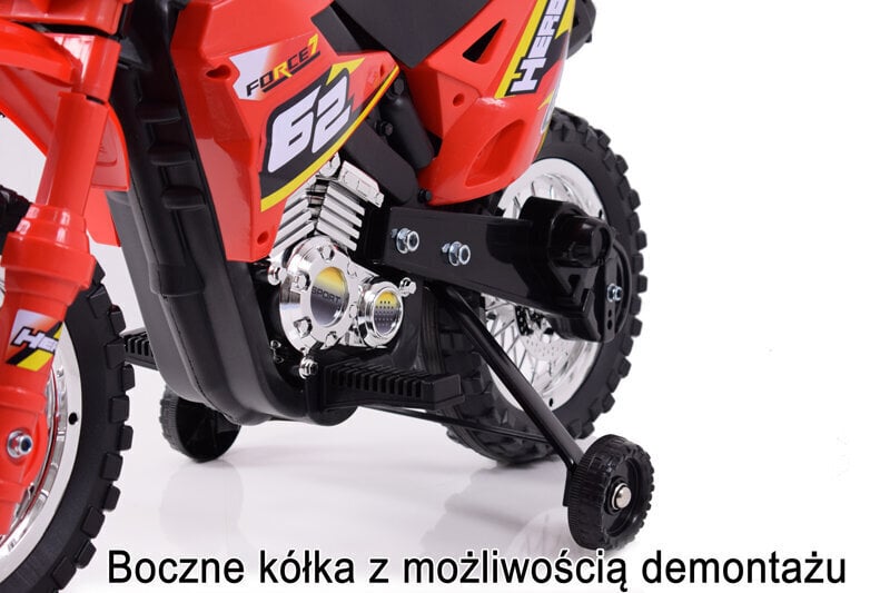 Lasten akkumoottoripyörä Super Toys ZP-3999A, punainen hinta ja tiedot | Lasten sähköautot | hobbyhall.fi