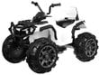 Lasten sähköinen mönkijä Quad ATV, valkoinen hinta ja tiedot | Lasten sähköautot | hobbyhall.fi