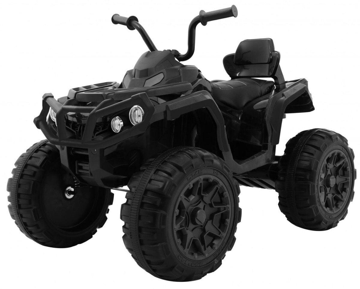 Lasten sähköinen nelipyöräinen Quad ATV, musta hinta ja tiedot | Lasten sähköautot | hobbyhall.fi