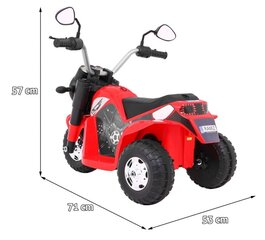 Lasten sähkömoottoripyörä MiniBike, punainen hinta ja tiedot | Lasten sähköautot | hobbyhall.fi