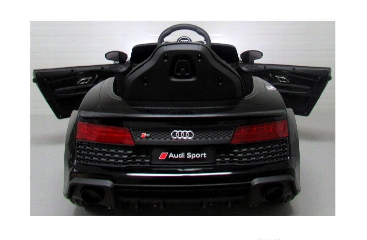 Yhden hengen sähköauto lapsille Audi R8 Sport B, musta hinta ja tiedot | Lasten sähköautot | hobbyhall.fi