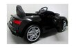 Yhden hengen sähköauto lapsille Audi R8 Sport B, musta hinta ja tiedot | Lasten sähköautot | hobbyhall.fi